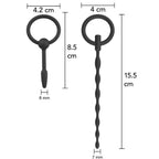 HIDDEN DESIRE - EXTREME STARTER SET HARNRÖHRENPLUGS 2 STÜCK