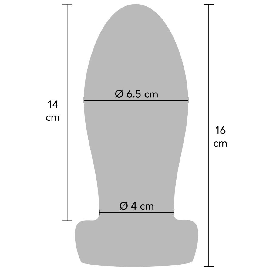 Hidden Desire Extreme Heavy Stretcher Analplug L – 6,5 cm