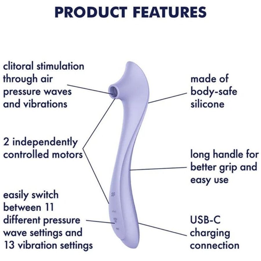 Satisfyer Easy Lover Air-Pulse-Stimulator & Vibrator