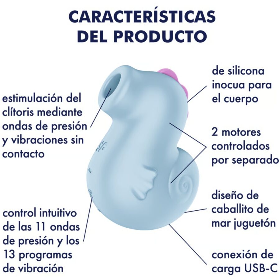 Satisfyer Sea Pony Air-Pulse-Stimulator & Vibrator