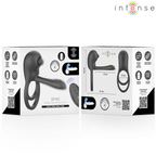 Intense Spike schwarzer Vibrationsring mit Fernbedienung – Produktansicht 7