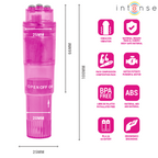 INTENSE Kurt Mini-Vibrator Pink mit 4 Wechselaufsätzen