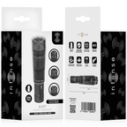 INTENSE Kurt Mini-Vibrator Schwarz – 4 austauschbare Aufsätze