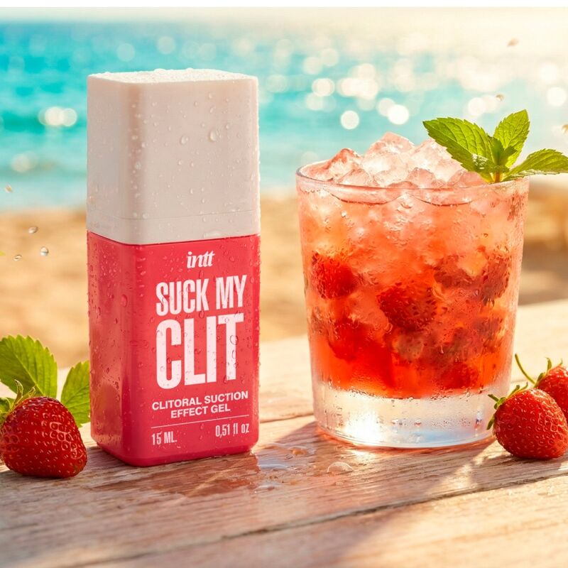 INTT - SUCK MY CLIT SAUGEFFEKT-GEL WILDE ERDBEERE 15 ML