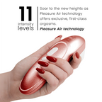 Womanizer Pro Klitorisstimulator mit Pleasure Air – Bordeaux