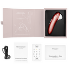 Womanizer Pro Klitorisstimulator mit Pleasure Air – Bordeaux