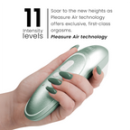 WOMANIZER - PRO VIBRANT KLITORALSTIMULATOR SALBEIGRÜN