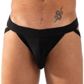 BURN 011 Double Jockstrap Schwarz – XL