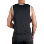 MACHO - CMV004 SCHWARZES GYM-T-SHIRT S/M