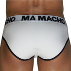 MACHO - MCH006 CLASSIC SLIP WEISS + SCHWARZ S
