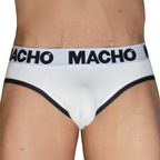 MACHO - MCH006 CLASSIC SLIP WEISS + SCHWARZ S