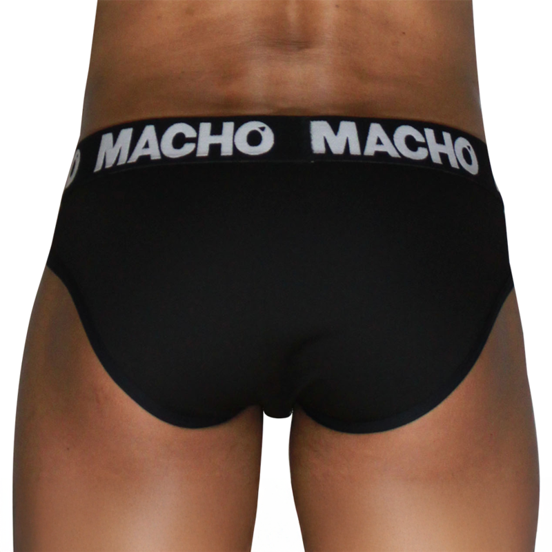MACHO - MCH007 CLASSIC SLIP SCHWARZ + SCHWARZ S