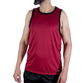 MACHO - CMV003 MAROON GYM T-SHIRT L/XL