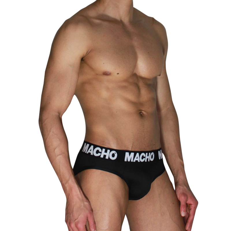 MACHO - MCH007 CLASSIC SLIP SCHWARZ + SCHWARZ M