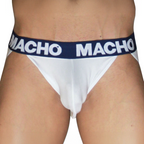 MACHO - MX29DK JOCK WHITE + MARINE M