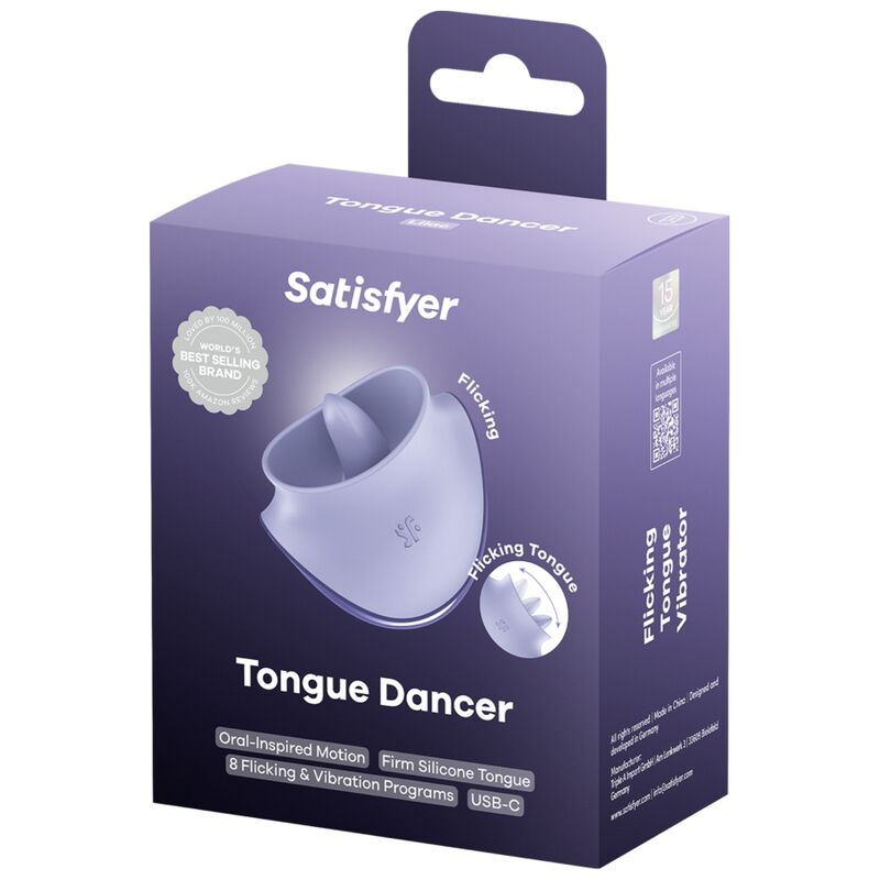 Satisfyer Tongue Dancer Klitorisstimulator Lila