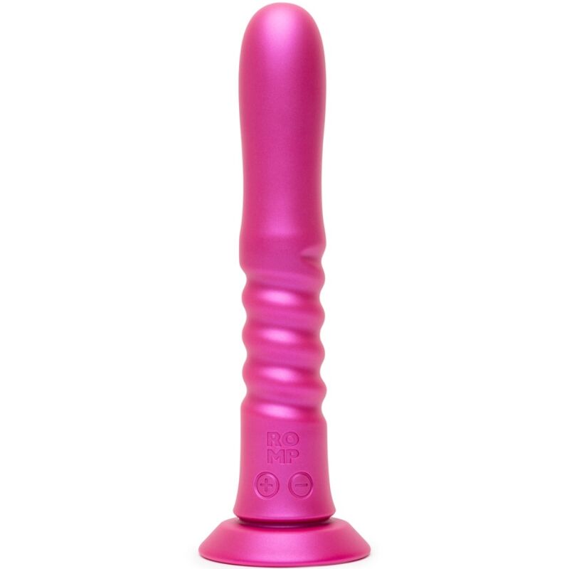 ROMP - JIGGLE AUF- UND AB-VIBRATOR MIT ROSA SAUGNAPF