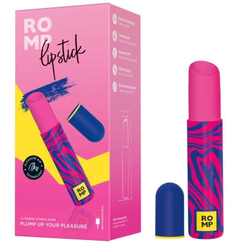 ROMP – KLITORALSTIMULIERENDER LIPPENSTIFT MIT 7 STUFEN