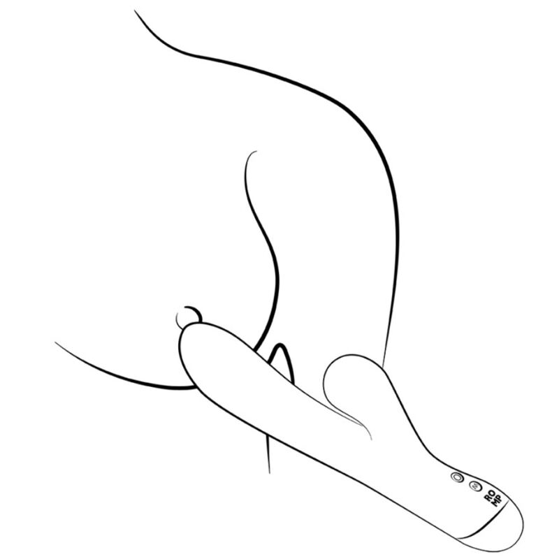 ROMP - PULSE RABBIT DUAL G-PUNKT VIBRATOR ELEKTRISCH BLAU