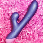 ROMP - PULSE RABBIT DUAL G-PUNKT VIBRATOR ELEKTRISCH BLAU