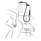 ROMP - PICCOLO SILIKONDILDO MIT DREIFARBIGEM SAUGAUFFANG 14 CM
