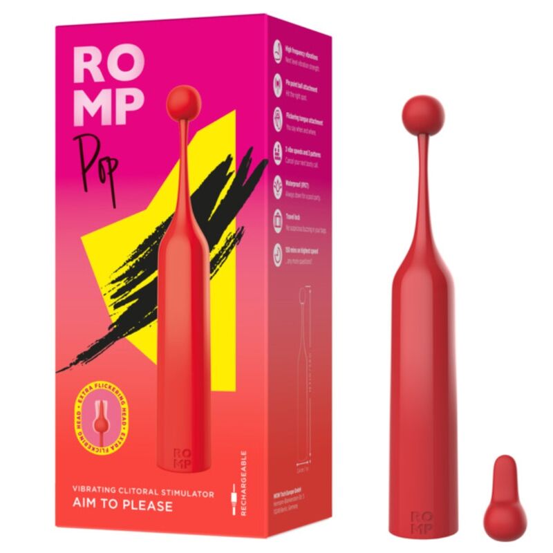 ROMP - POP HOCHFREQUENZ-KLITARSIMULATOR ROT