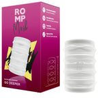 ROMP - MOSH TRANSPARENTER MÄNNERMASTURBATOR MIT 6 CM WENDBARER HÜLLE