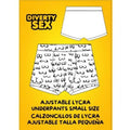Diablo Picante Lycra-Boxershorts Brustmotiv S – Produktansicht 1