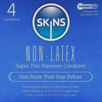 SKINS - LATEXFREIE KONDOME 4ER-PACKUNG