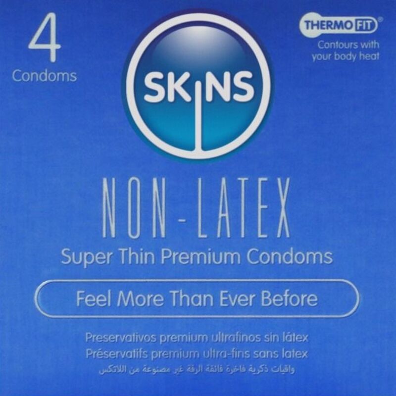SKINS - LATEXFREIE KONDOME 4ER-PACKUNG