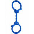 Diablo Picante Silikon-Handschellen Blau – Produktansicht 1