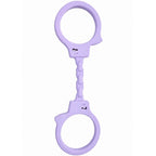 Diablo Picante Silikon-Handschellen Mauve – Produktansicht 1