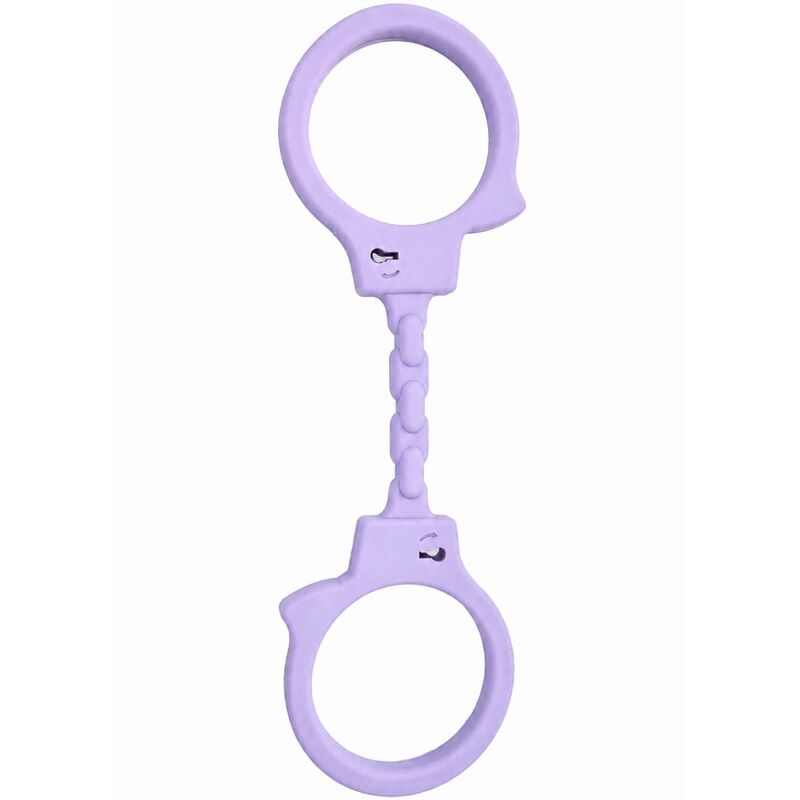 Diablo Picante Silikon-Handschellen Mauve – Produktansicht 1