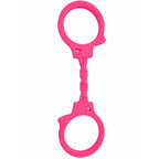 Diablo Picante Silikon-Handschellen Pink – Produktansicht 1