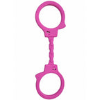 Diablo Picante Silikon-Handschellen Fuchsia – Produktansicht 1