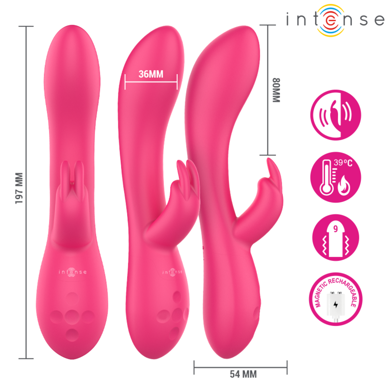 INTENSE - TAMMY KANINCHEN-STIMULATOR MIT WÄRME