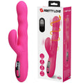 PRETTY LOVE - WINTERS MULTIFUNKTIONS-HASENVIBRATOR MIT LED-ANZEIGE, PINK