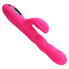 PRETTY LOVE - WINTERS MULTIFUNKTIONS-HASENVIBRATOR MIT LED-ANZEIGE, PINK