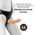 BAILE - CHARLOTTE HOLLOW DOPPELPENETRATION STRAP-ON FLEISCH