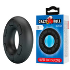 CRAZY BULL - BERTRAM SUPERSOFT SILIKON-PENNISRING SCHWARZ
