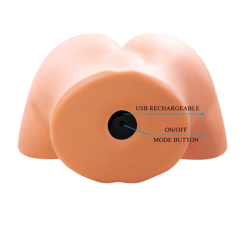Crazy Bull Olivia Dual-Masturbator – Natur