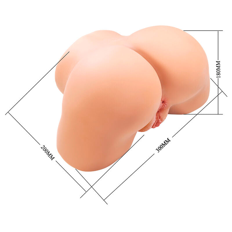 Crazy Bull Olivia Dual-Masturbator – Natur