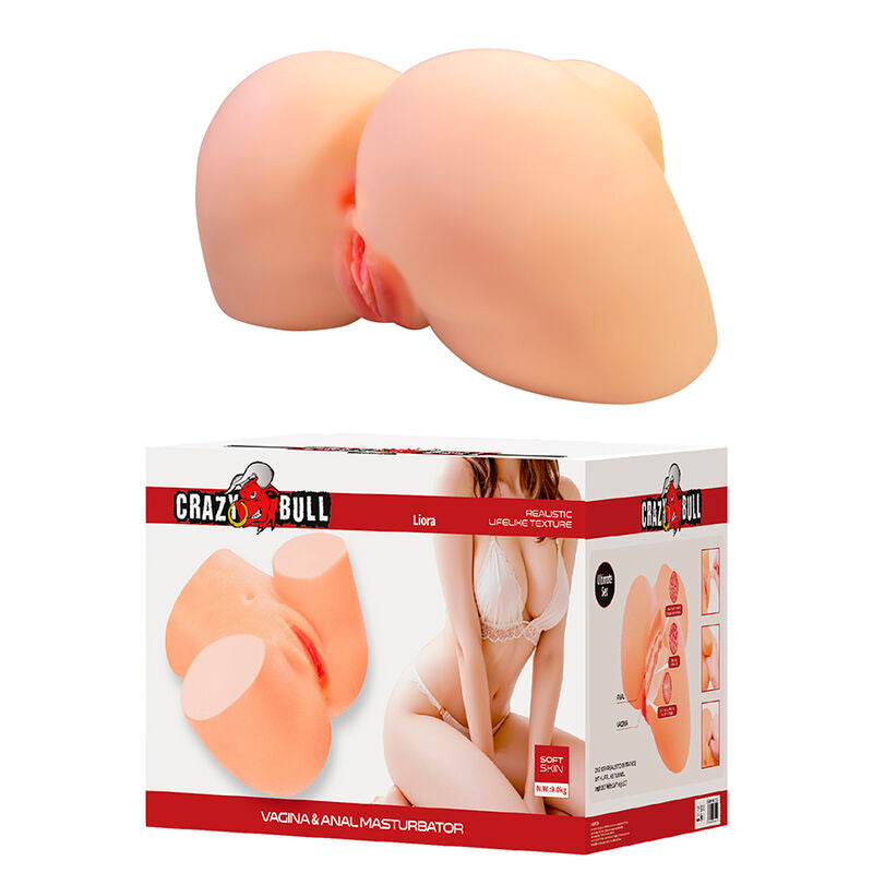 CRAZY BULL - LIORA XXL DOPPELTER VAGINAL- UND ANALMASTURBATOR