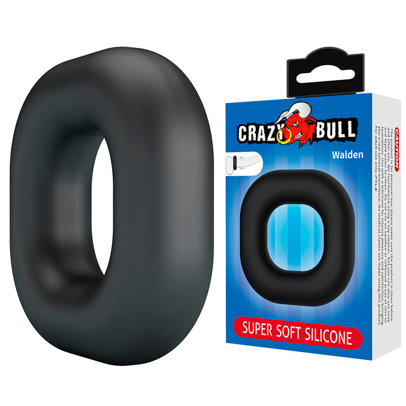 CRAZY BULL - WALDEN SUPERSOFT SILIKON-PENNISRING SCHWARZ