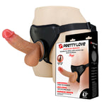 Pretty Love Universal Strap-on-Set – Schwarz/Natur
