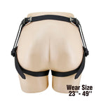 Pretty Love Yeti Strap-on-Set – Schwarz/Natur