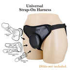 Pretty Love Universal Strap-on-Harness – Schwarz