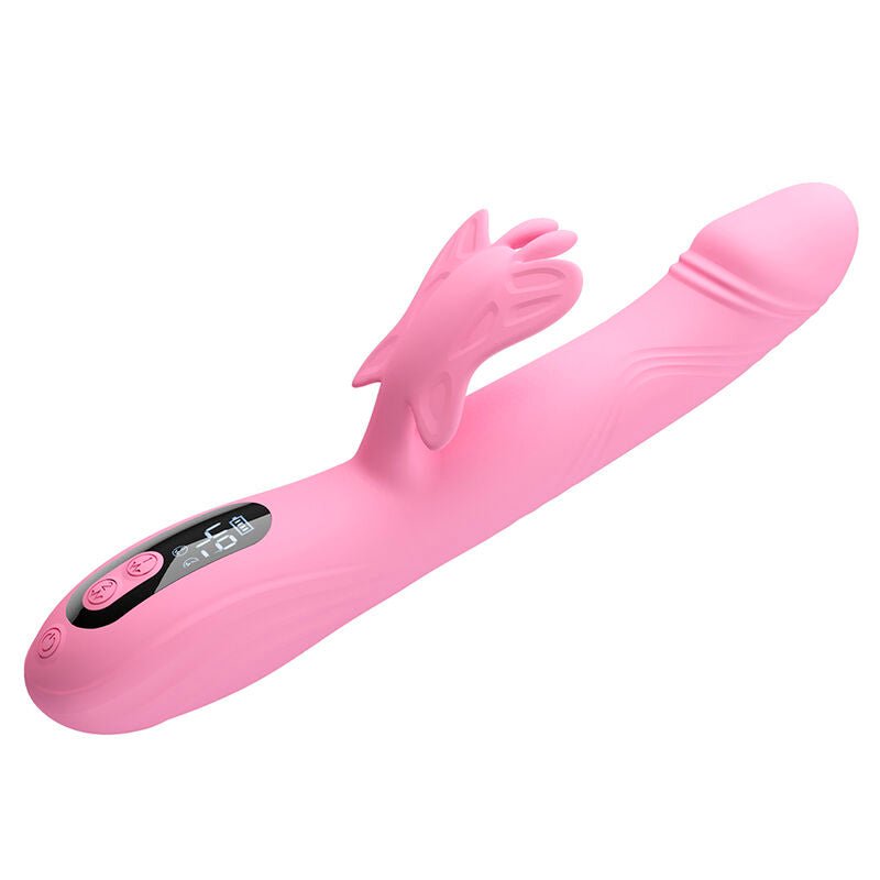 Pretty Love Bella Rabbit-Vibrator mit LED – Pink