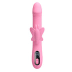 Pretty Love Bella Rabbit-Vibrator mit LED – Pink