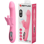 Pretty Love Bella Rabbit-Vibrator mit LED – Pink